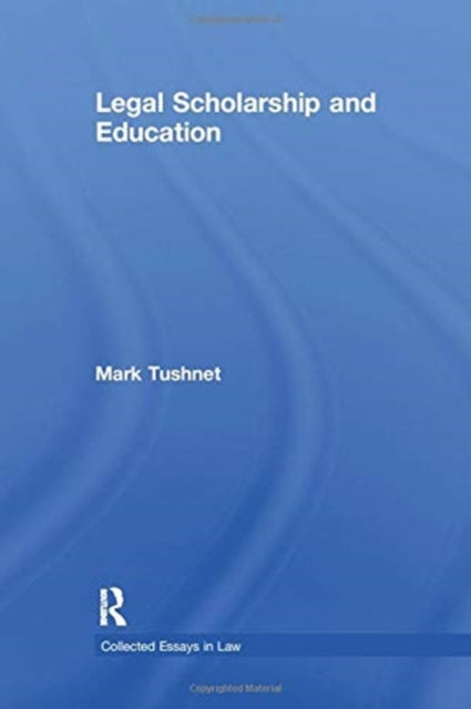 Book cover of: Legal Scholarship and Education