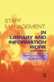 Book cover of: Staff Management in Library and Information Work. By: Peter Jordan