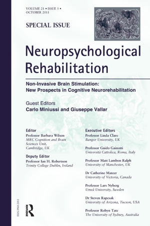 Non-Invasive Brain Stimulation: New Prospects in Cognitive Neurorehabilitation