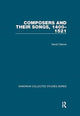 Book cover of: Composers and their Songs, 1400–1521