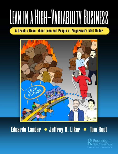 Book cover of: Lean in a High-Variability Business. By: Eduardo Lander
