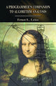 Book cover of: Programmer's Companion to Algorithm Analysis. By: Ernst L. Leiss
