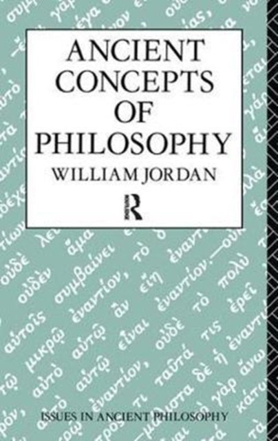 Ancient Concepts of Philosophy