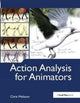 Book cover of: Action Analysis for Animators. By: Chris Webster