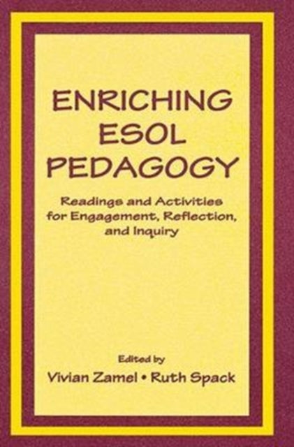 Book cover of: Enriching Esol Pedagogy. By: Vivian Zamel