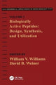 Book cover of: Biologically Active Peptides. By: David B. Weiner