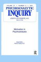 Book cover of: Motivation and Psychoanalysis. By: Morton Shane