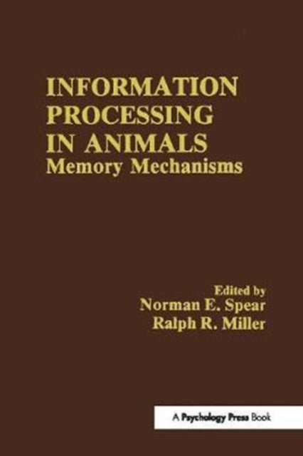 Book cover of: Information Processing in Animals. By: N. E. Spear