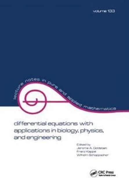 Book cover of: Differential Equations with Applications in Biology, Physics, and Engineering. By: Goldstein