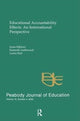 Book cover of: Educational Accountability Effects. By: Kenneth Leithwood