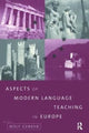 Book cover of: Aspects of Modern Language Teaching in Europe. By: Wolf Gewehr