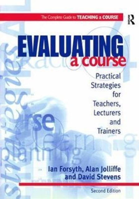 Book cover of: Evaluating a Course. By: Ian Forsyth