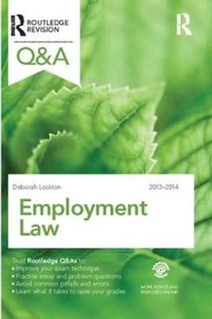 Book cover of: Q&A Employment Law 2013-2014. By: Deborah Lockton