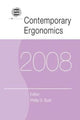Book cover of: Contemporary Ergonomics 2008. By: Philip D. Bust