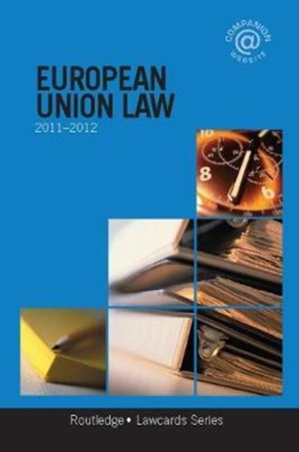 Book cover of: European Union Lawcards 2011-2012. By: Routledge