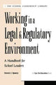 Book cover of: Working in a Legal & Regulatory Environment. By: David J. Sperry