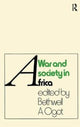 Book cover of: War And Society In Africa. By: Bethwell A. Ogot