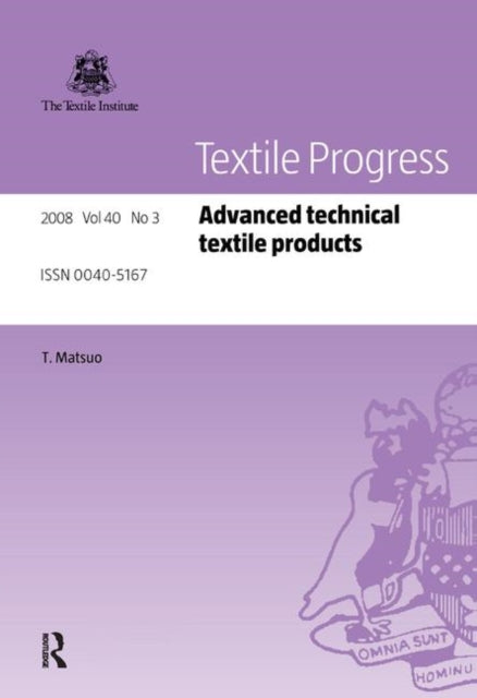 Book cover of: Advanced Technical Textile Products