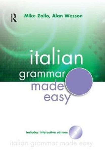 Book cover of: Italian Grammar Made Easy. By: Mike Zollo