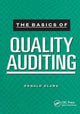 Book cover of: Basics of Quality Auditing. By: Ronald Blank