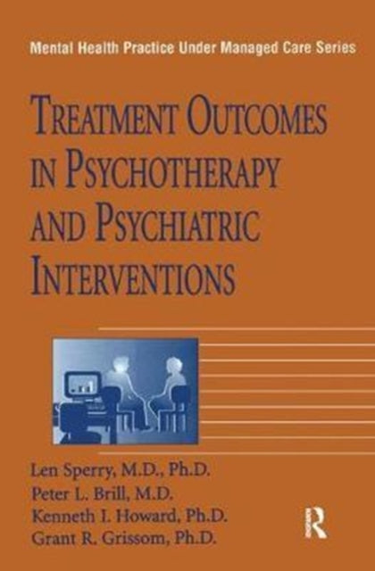 Book cover of: Treatment Outcomes In Psychotherapy And Psychiatric Interventions. By: Len Sperry