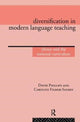 Book cover of: Diversification in Modern Language Teaching. By: Caroline Filmer-Sankey