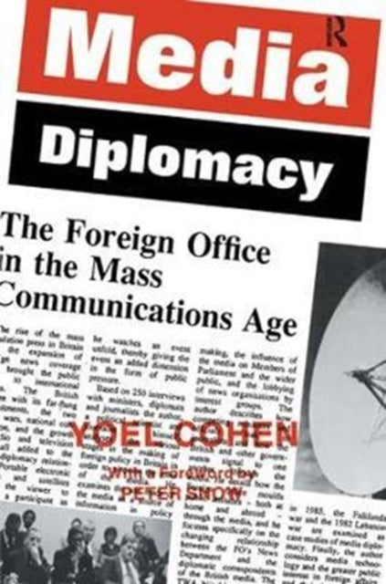 Book cover of: Media Diplomacy. By: Yoel Cohen