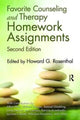 Book cover of: Favorite Counseling and Therapy Homework Assignments. By: Howard G. Rosenthal