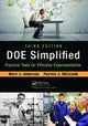 Book cover of: DOE Simplified. By: Mark J. Anderson