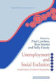 Book cover of: Unemployment and Social Exclusion. By: Sally Hardy