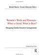Book cover of: Women's Work and Pensions: What is Good, What is Best?. By: Bernd Marin