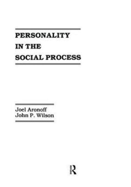 Book cover of: Personality in the Social Process. By: J. Aronoff