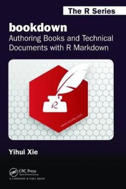 Book cover of: bookdown. By: Yihui Xie
