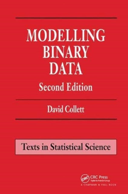 Book cover of: Modelling Binary Data. By: David Collett