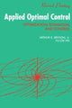 Book cover of: Applied Optimal Control. By: A. E. Bryson