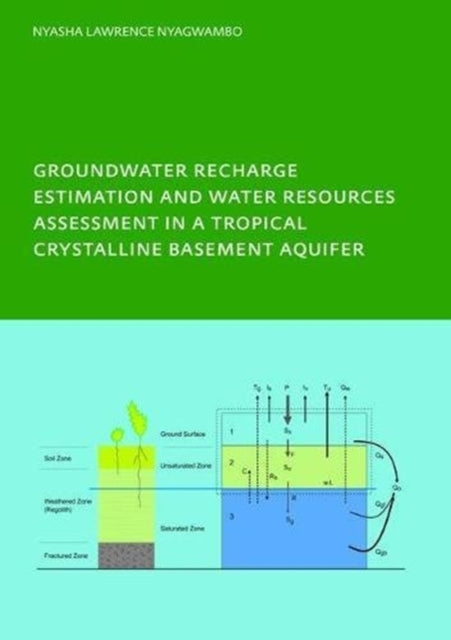 Book cover of: Groundwater Recharge Processes and Groundwater Management in a Tropical Crystalline Basement Aquifer. By: Nyasha Lawrence Nyagwambo