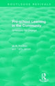 Book cover of: Pre-school Learning in the Community. By: G. A. Poulton