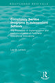 Book cover of: Community Service Programs in Independent Schools. By: Lee M. Levison