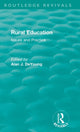Book cover of: Rural Education (1991). By: Deyoung Alan