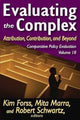 Book cover of: Evaluating the Complex. By: Mita Marra