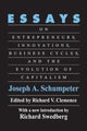 Book cover of: Essays. By: Joseph Alois Schumpeter