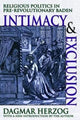 Book cover of: Intimacy and Exclusion. By: Dagmar Herzog