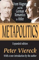 Book cover of: Metapolitics. By: Peter Viereck