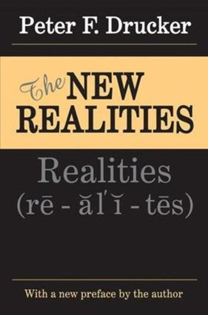 Book cover of: New Realities. By: Peter F. Drucker