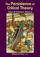 Book cover of: Persistence of Critical Theory. By: Gabriel R. Ricci