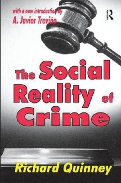 Book cover of: Social Reality of Crime. By: Wilhelm Roepke