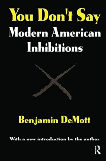 Book cover of: You Don't Say. By: Benjamin DeMott