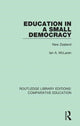 Book cover of: Education in a Small Democracy. By: Ian A. Mclaren
