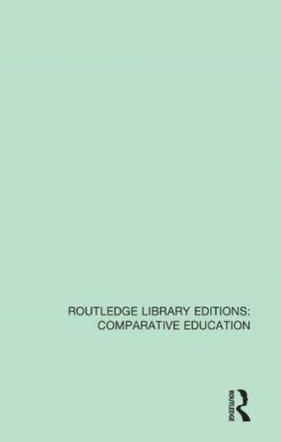 Book cover of: Contemporary Perspectives in Comparative Education. By: Robin J. Burns
