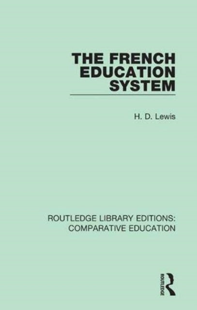 Book cover of: French Education System